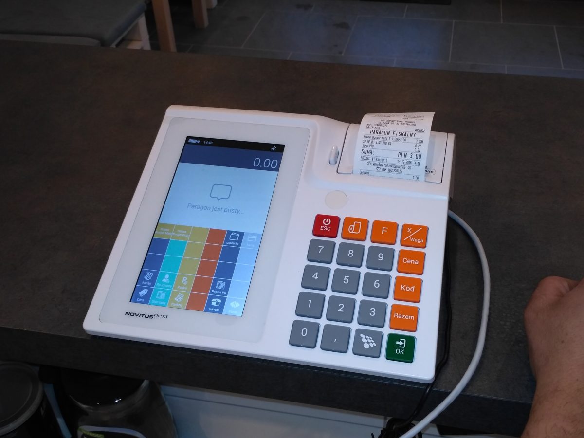 Kasa fiskalna Novitus Next